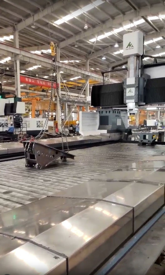 10米动柱龙门数控铣床